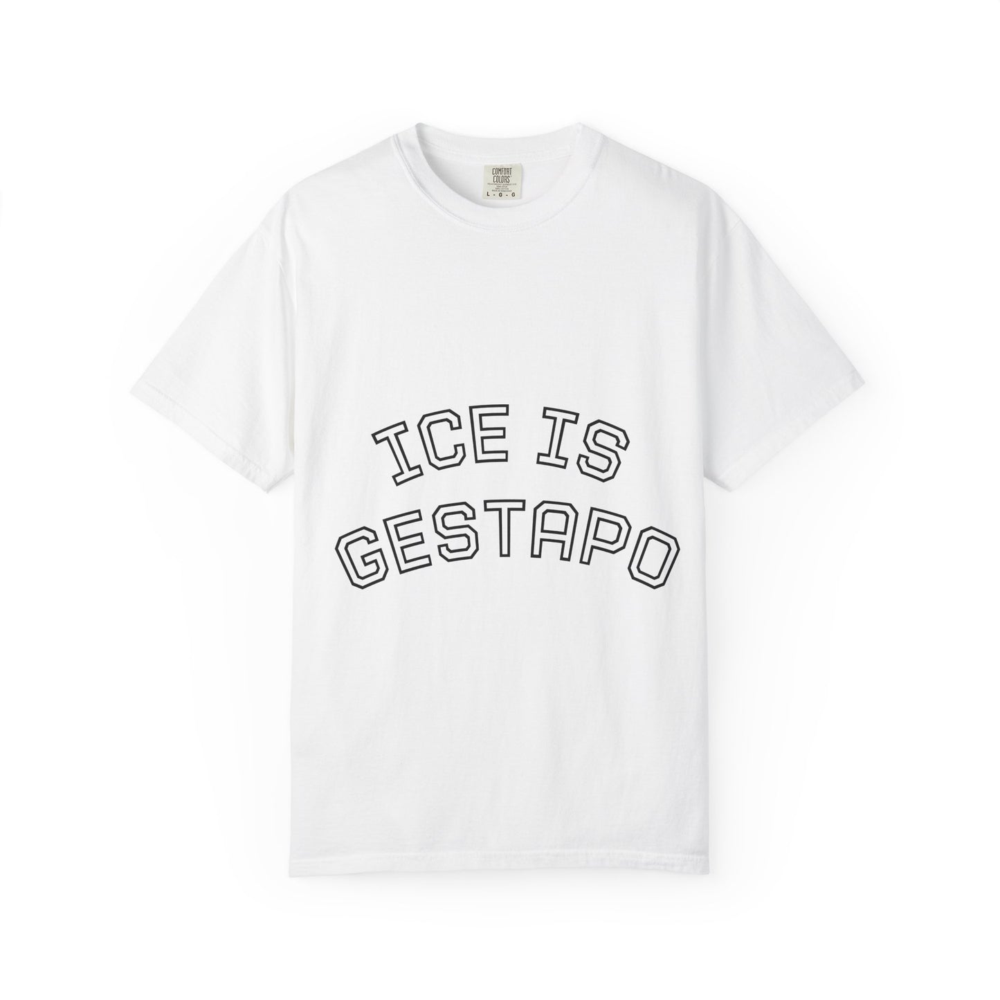 T-Shirt ICE are Gestapo Graphic Tee
